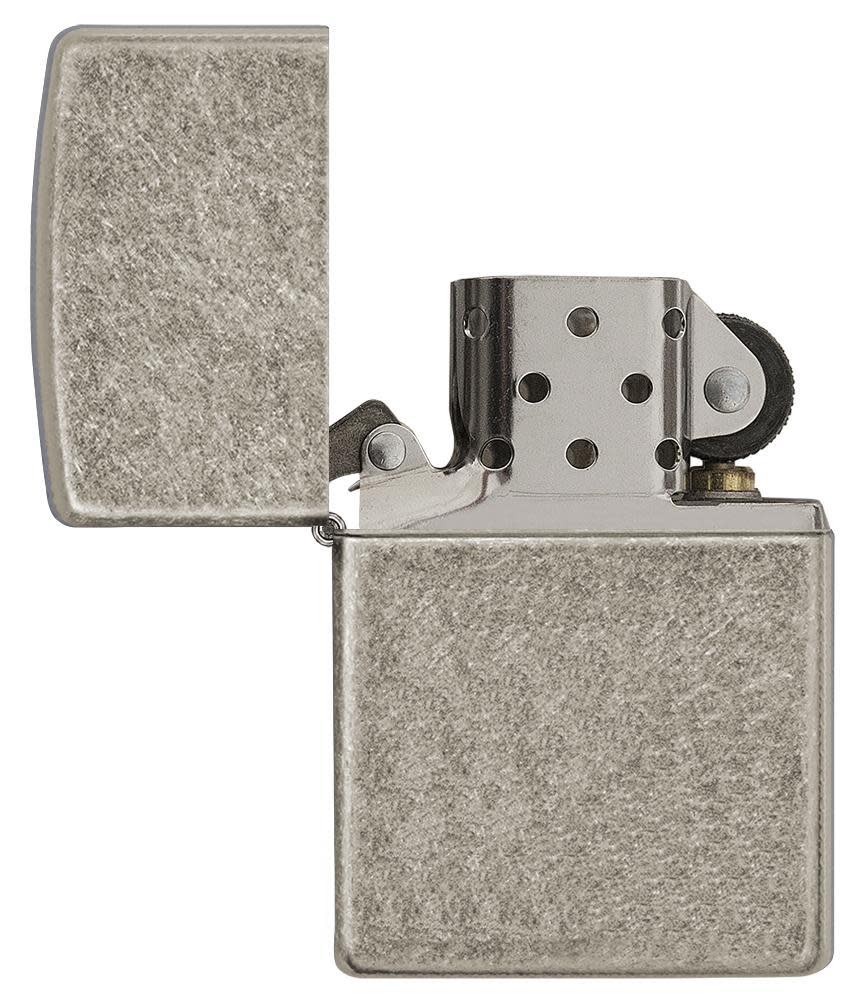 Zippo Armor® Antique Silver Plate Windproof Lighter