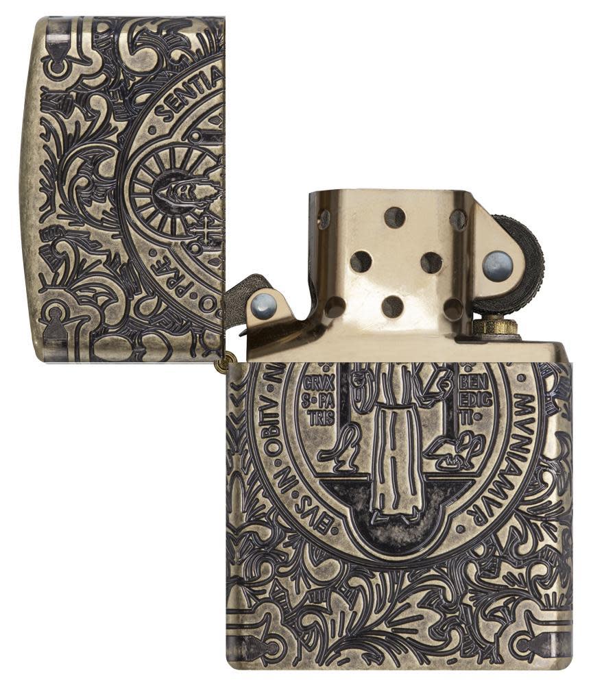 Zippo St. Benedict Design Windproof Lighter