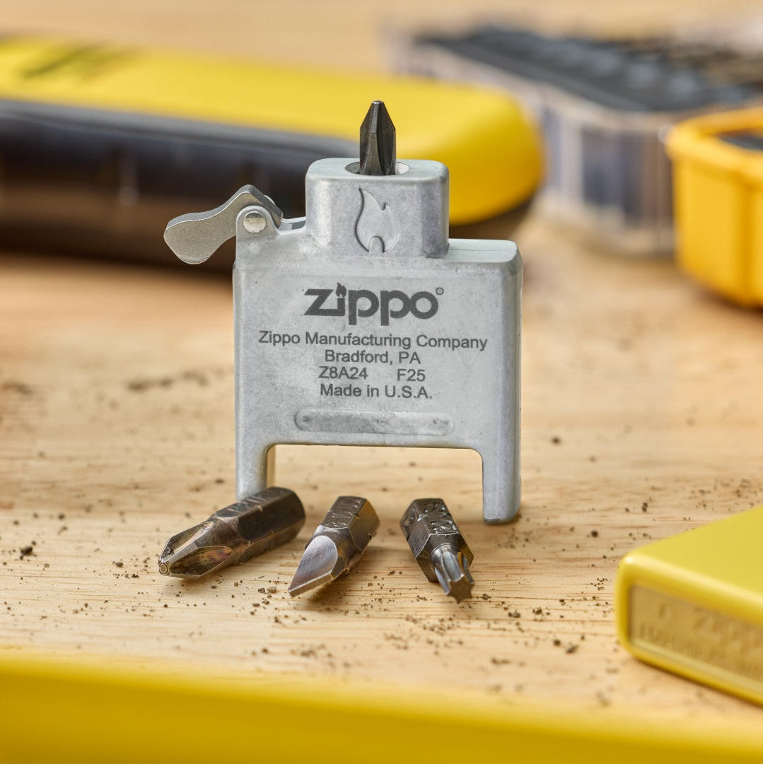 Zippo Bit Safe USA 4-in-1 Screwdriver Lighter Insert