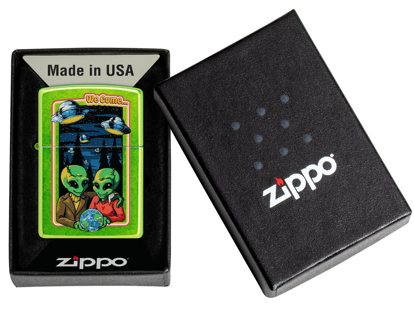 Zippo Take Me To Your Feeder Design Classic Lurid Windproof Lighter