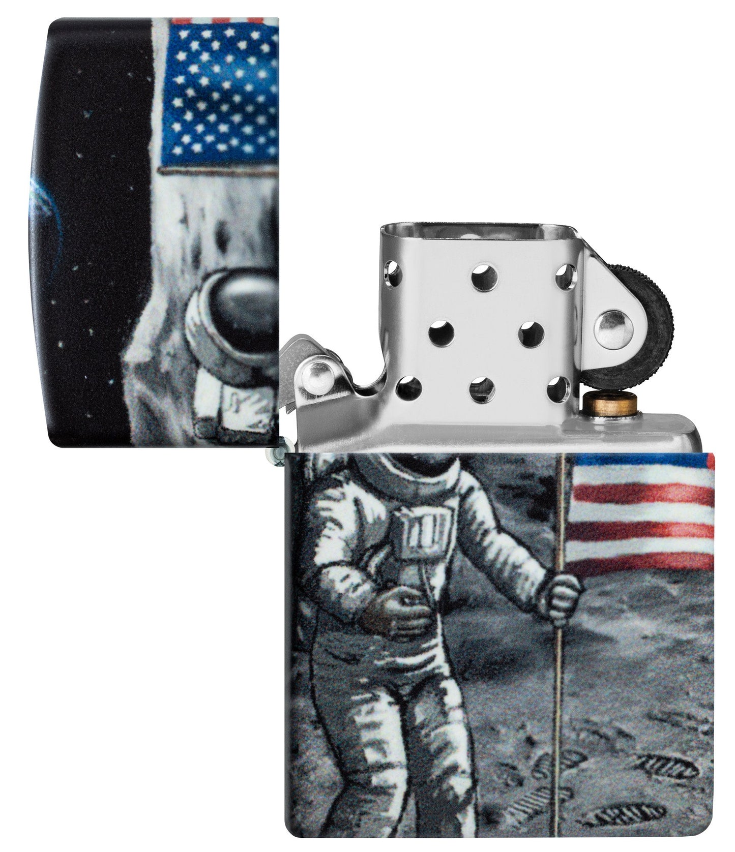 Zippo Moon Landing Design Glow in the Dark Windproof Lighter