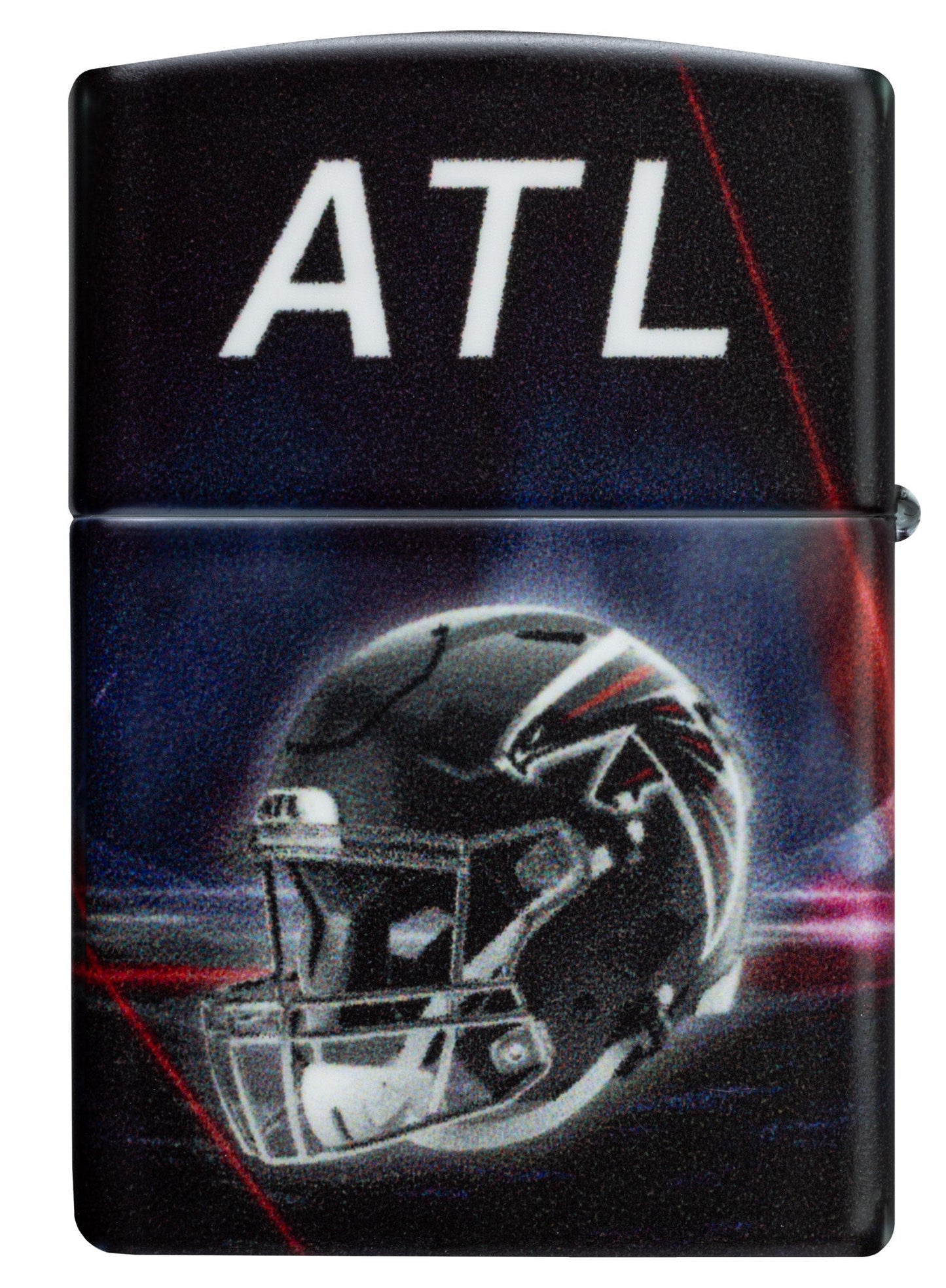 Zippo NFL Atlanta Falcons Team Spirit Design Black Matte Windproof Lighter