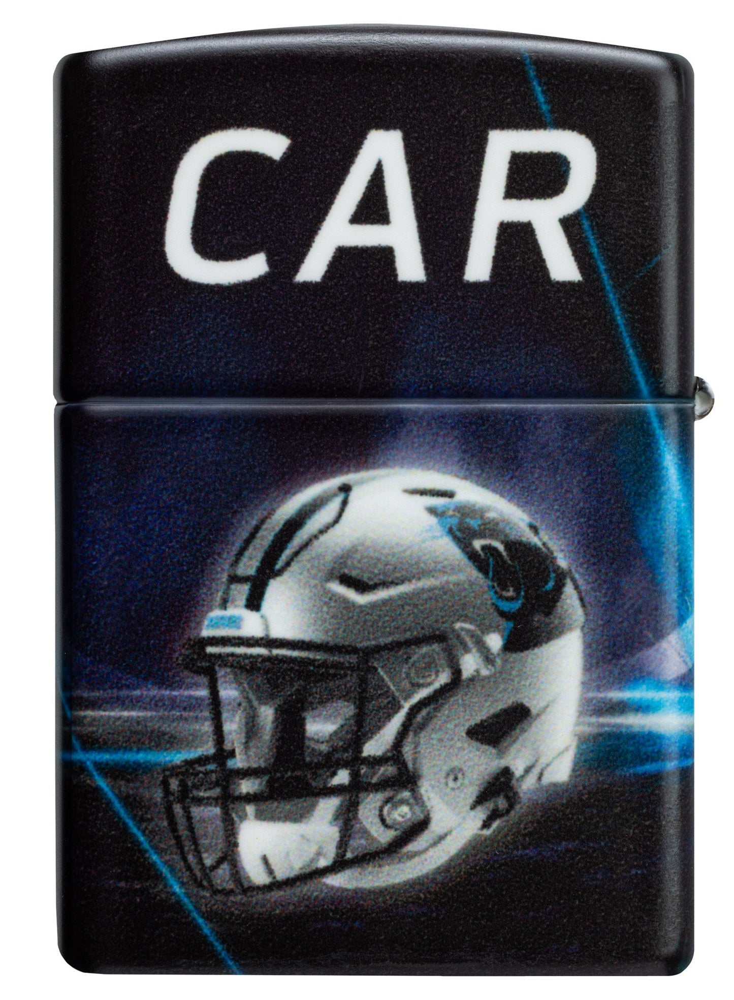 Zippo NFL Carolina Panthers Team Spirit Design Black Matte Windproof Lighter