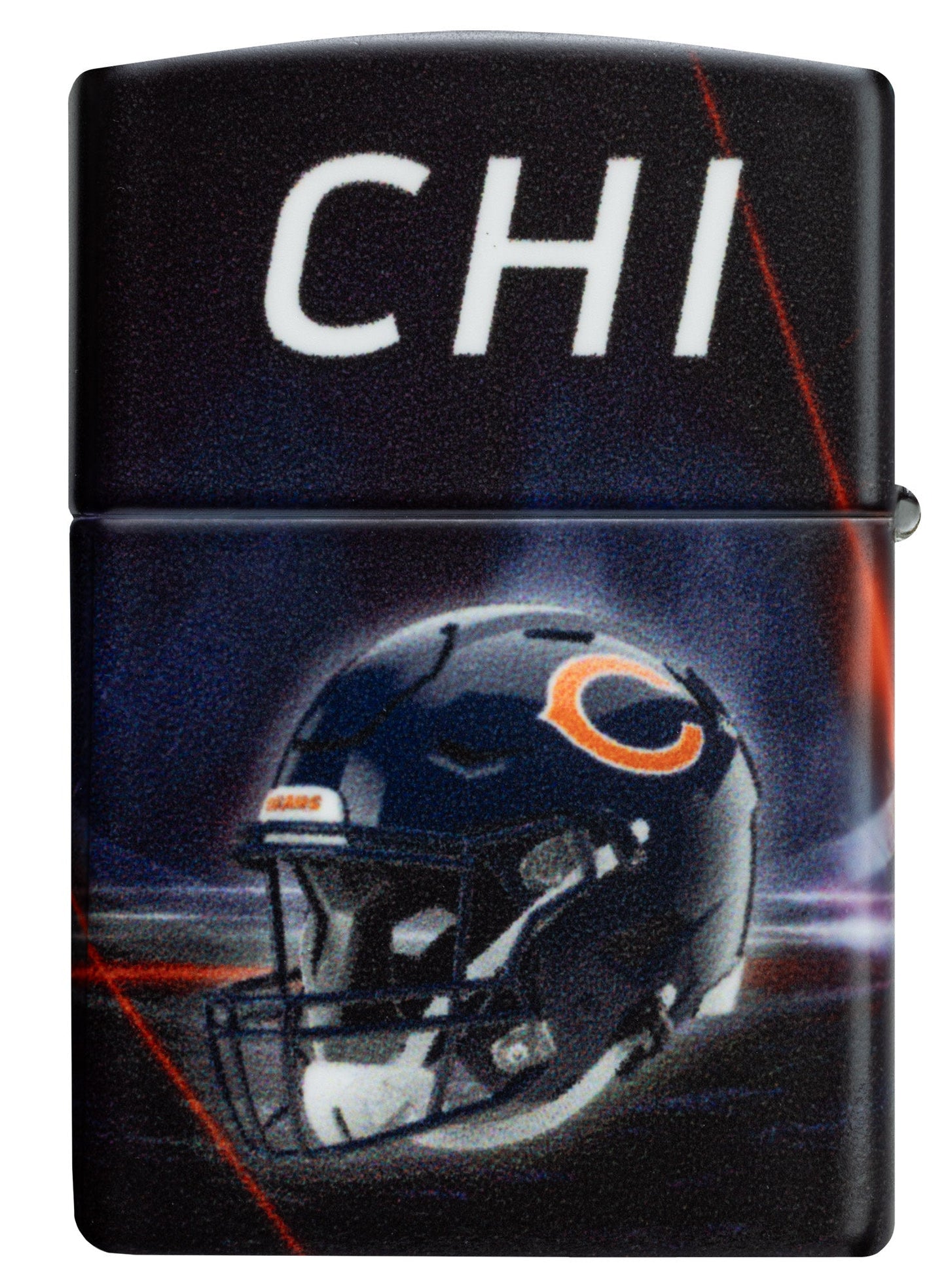 Zippo NFL Chicago Bears Team Spirit Design Black Matte Windproof Lighter