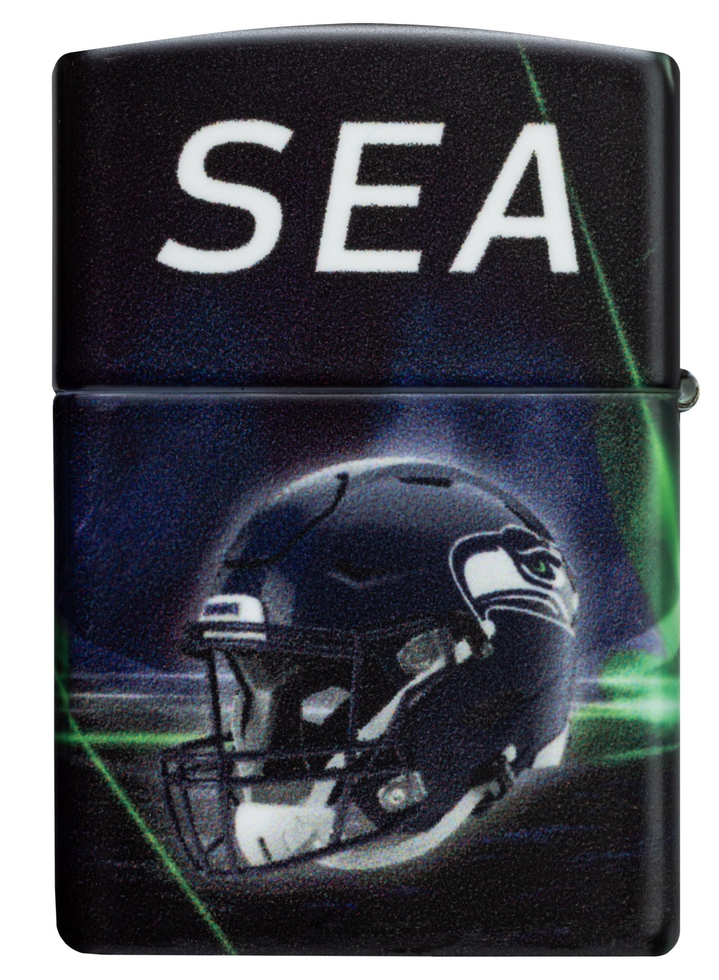 Zippo NFL Seattle Seahawks Team Spirit Design Black Matte Windproof Lighter