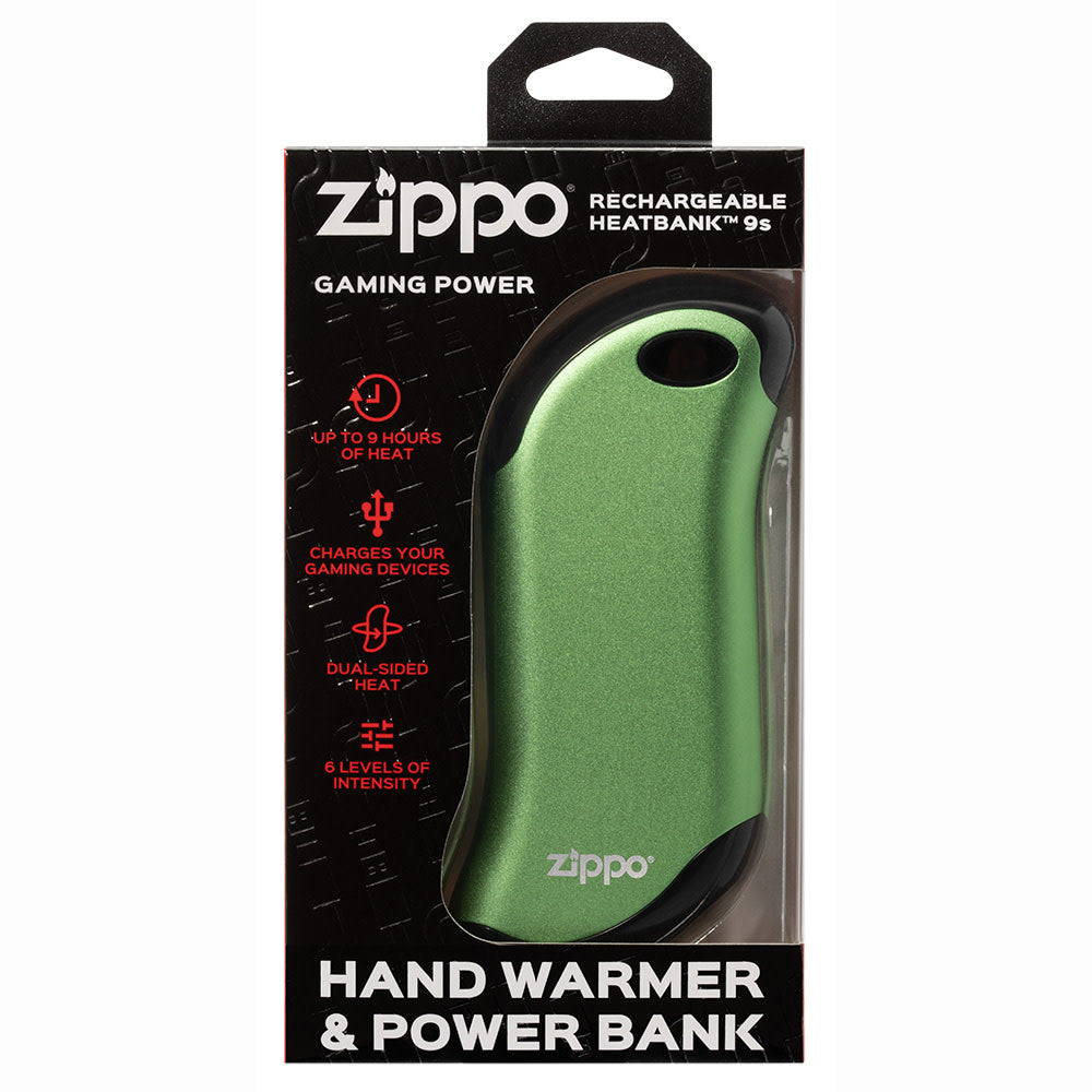 Zippo HeatBank® 9s Rechargeable Gaming Hand Warmers