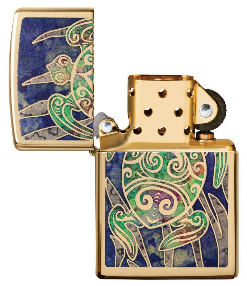 Zippo Turtle Design Windproof Lighter