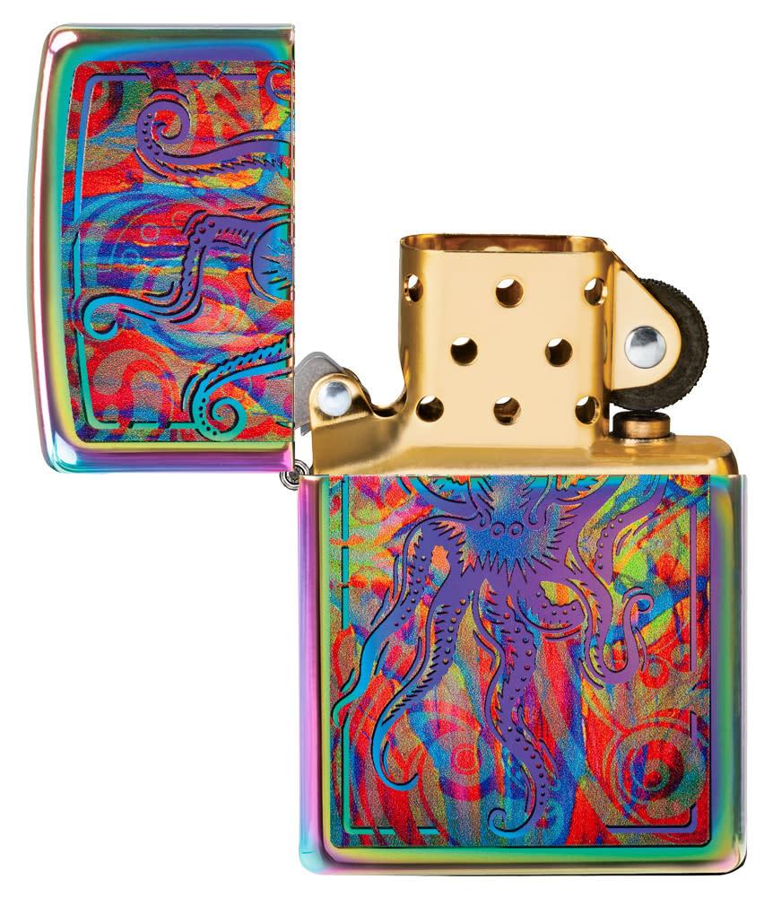 Zippo Colorful Octopus Multi Color Lighter
