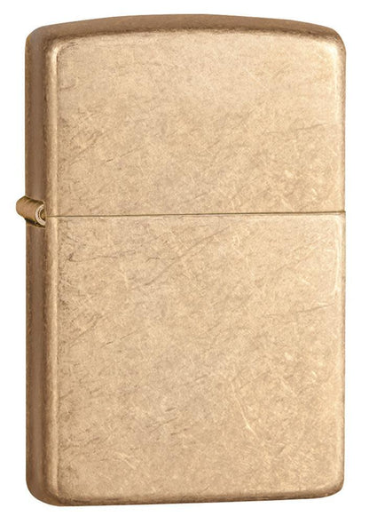Zippo Armor® Tumbled Brass Windproof Lighter