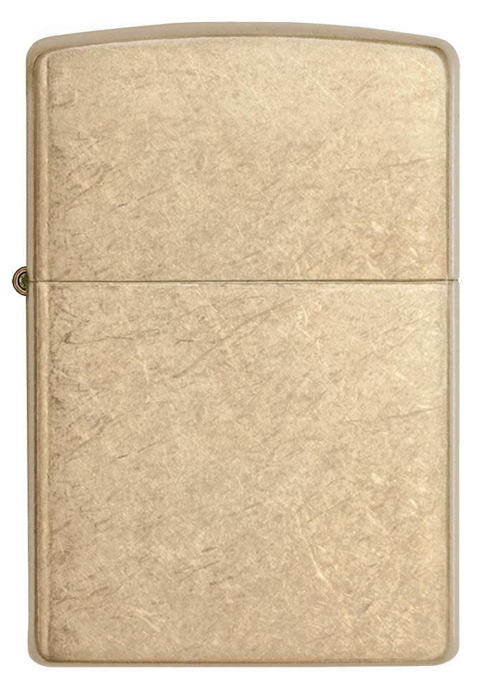 Zippo Armor® Tumbled Brass Windproof Lighter