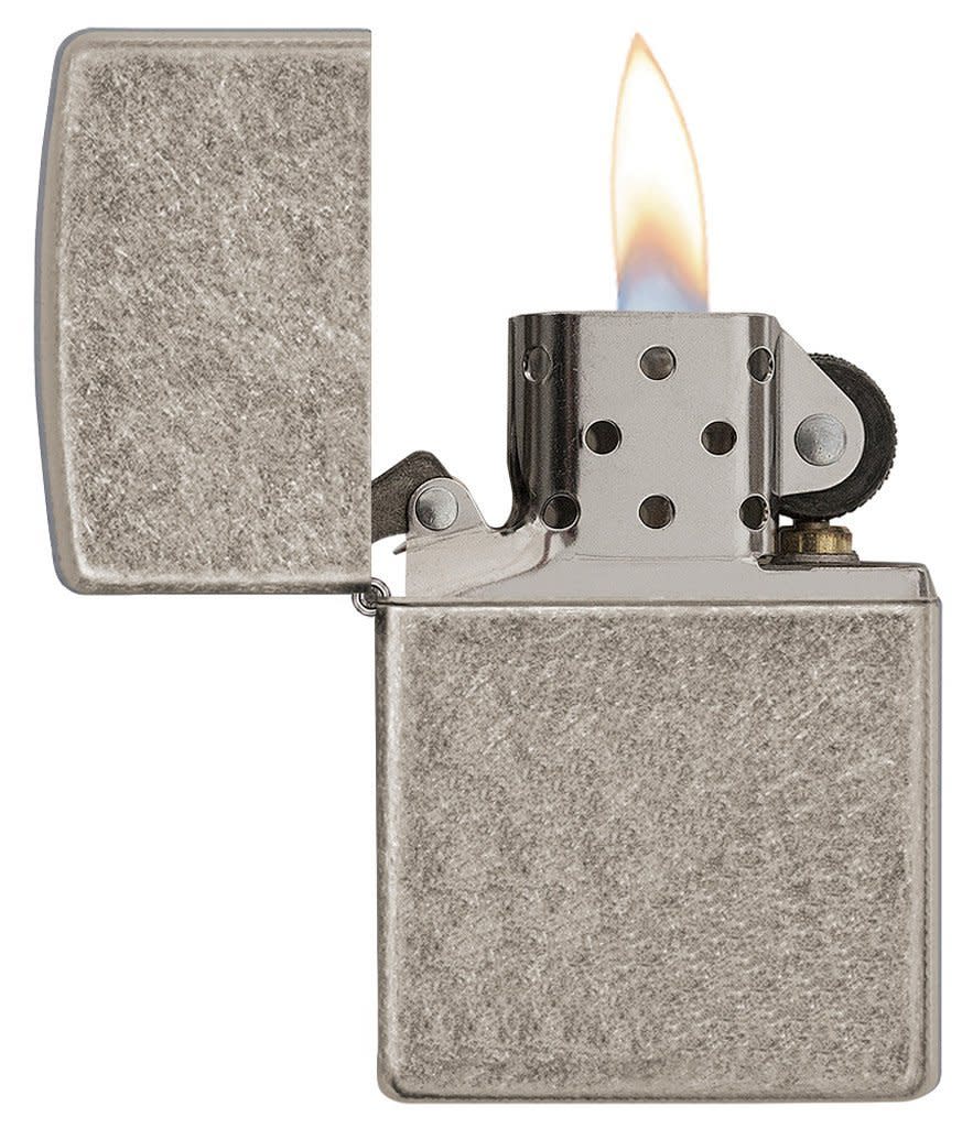 Zippo Armor® Antique Silver Plate Windproof Lighter