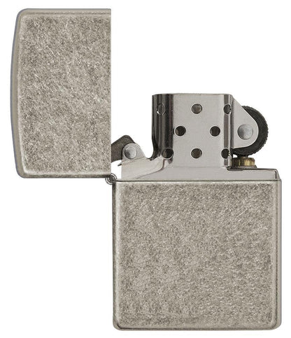 Zippo Armor® Antique Silver Plate Windproof Lighter