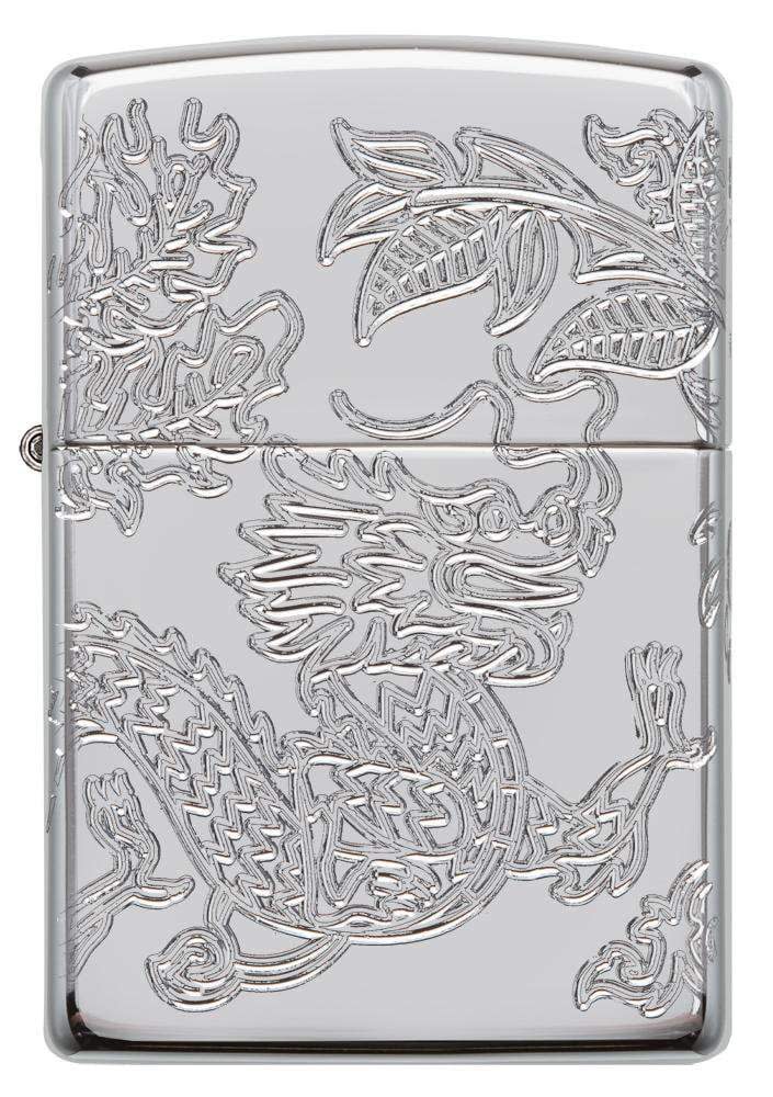 Zippo Armor® Dragon and Phoenix Design Windproof Lighter