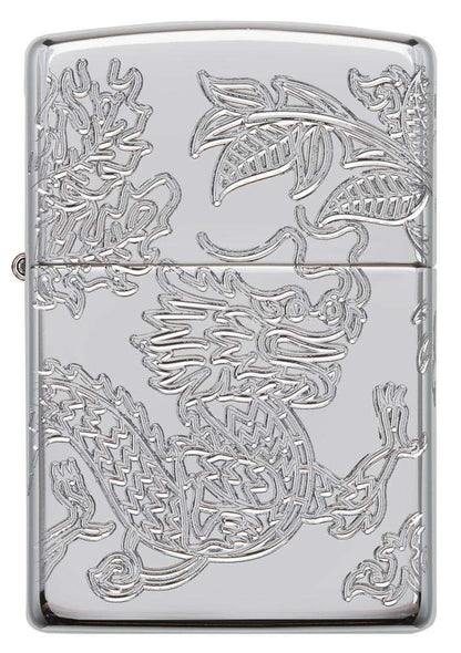Zippo Armor® Dragon and Phoenix Design Windproof Lighter