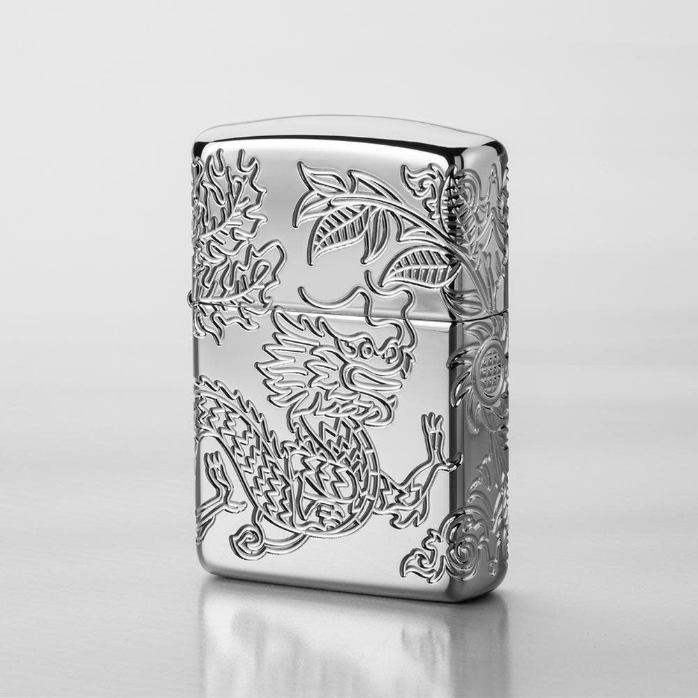 Zippo Armor® Dragon and Phoenix Design Windproof Lighter