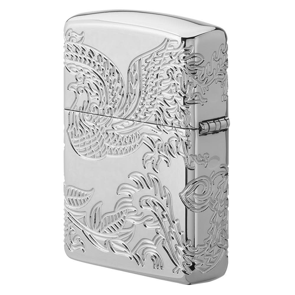 Zippo Armor® Dragon and Phoenix Design Windproof Lighter