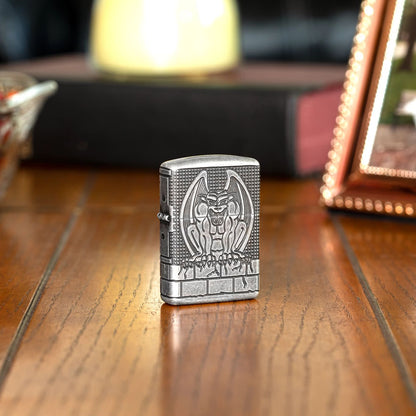Zippo Armor® Antique Silver Gargoyle Windproof Lighter