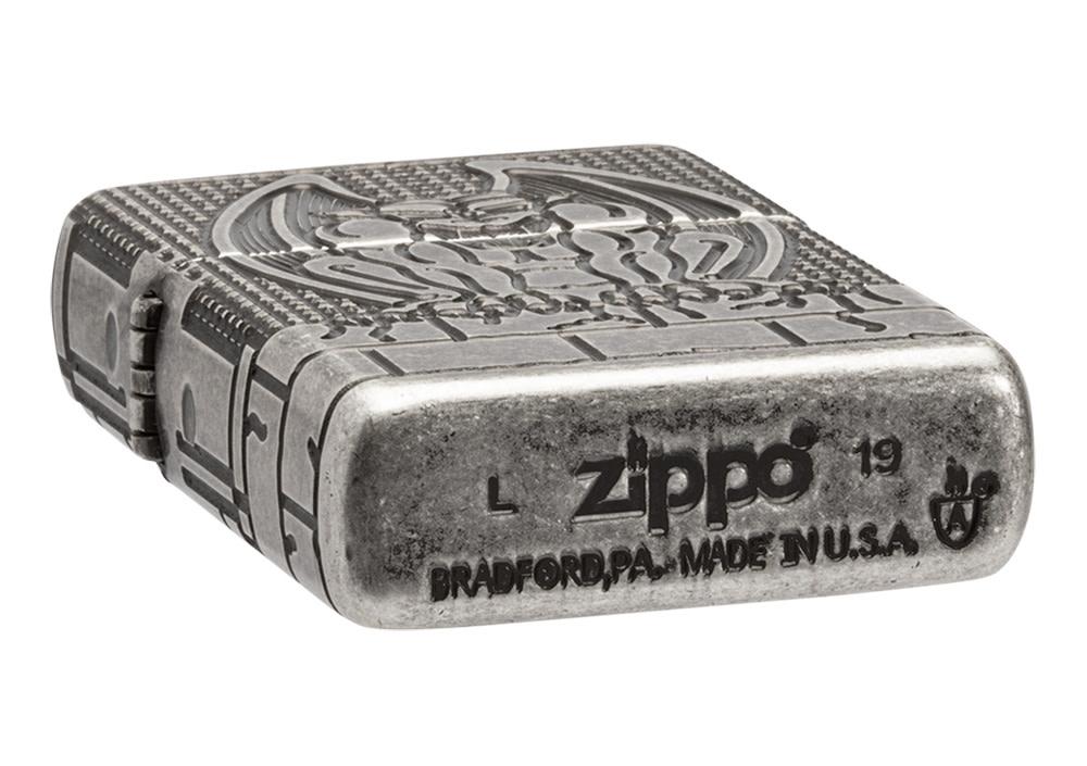 Zippo Armor® Antique Silver Gargoyle Windproof Lighter