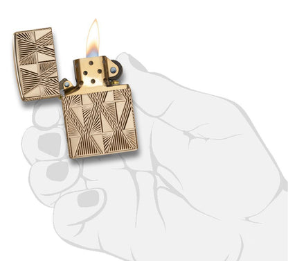 Zippo Luxury Diamond Design Windproof Lighter
