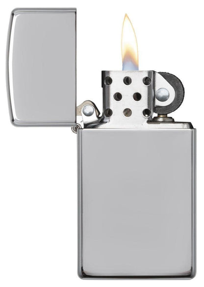 Zippo Slim® Armor® High Polish Chrome Lighter