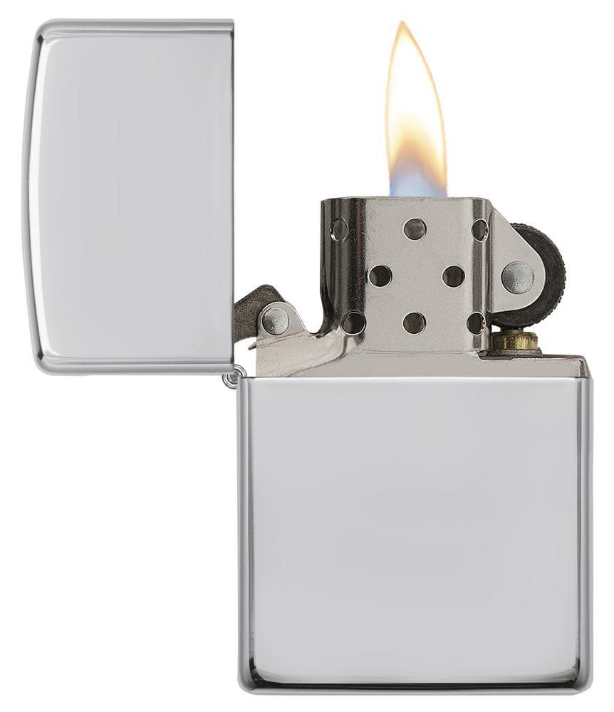 Zippo Armor® High Polish Sterling Silver Windproof Lighter