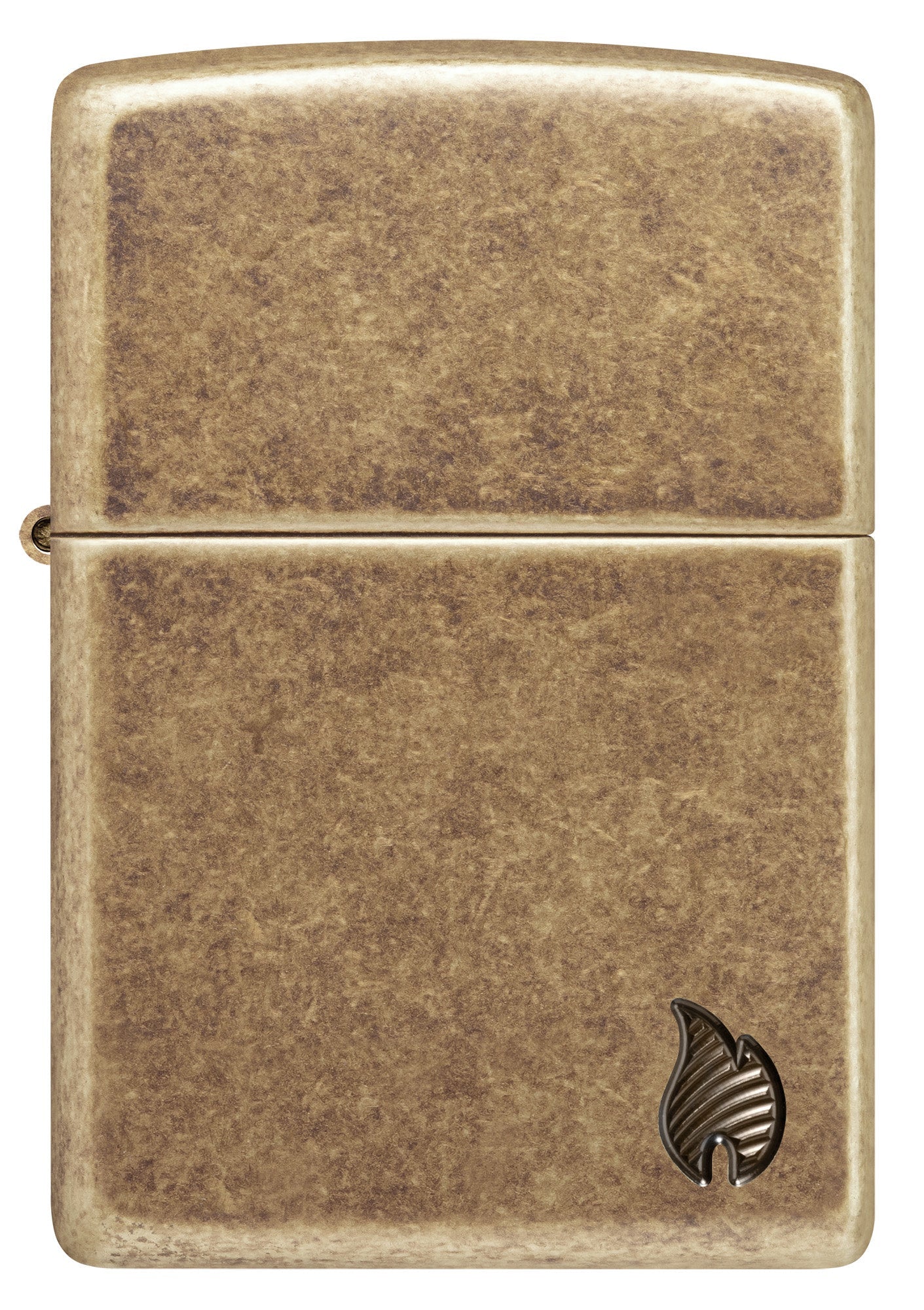 Zippo Armor® Series Flame Antique Brass Windproof Lighter