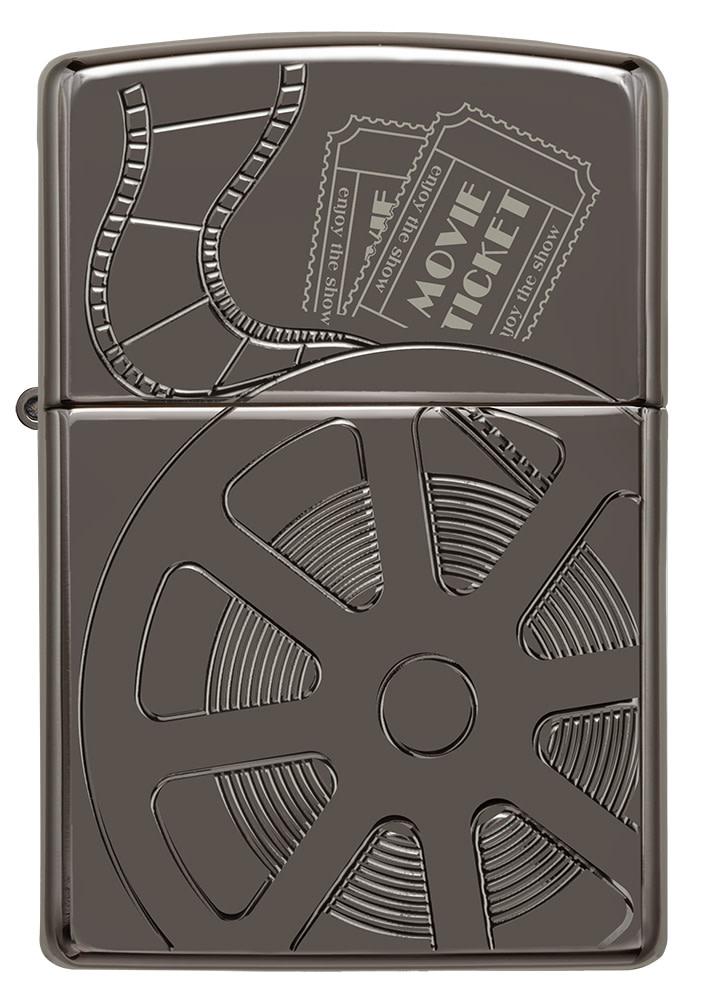 Zippo Celebrating Movies Armor® Black Ice® Windproof Lighter