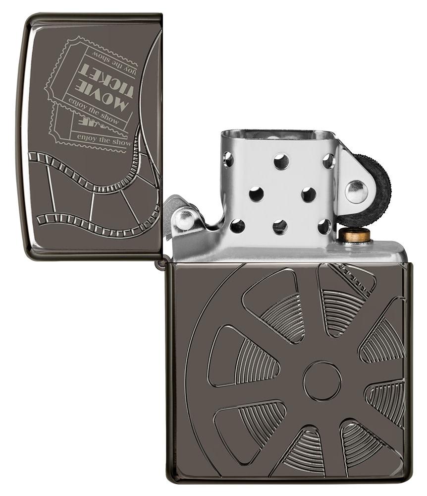 Zippo Celebrating Movies Armor® Black Ice® Windproof Lighter