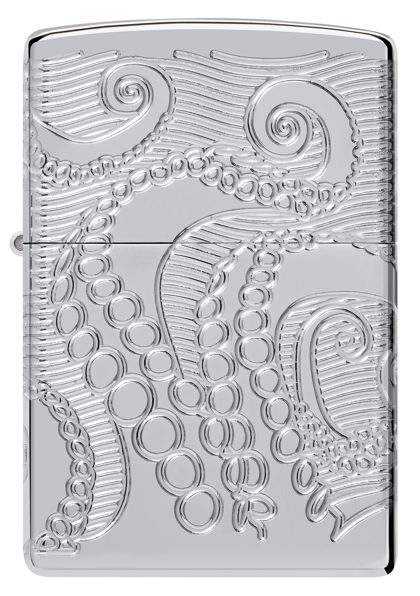 Zippo Tentacles Design Armor® High Polish Chrome Windproof Lighter