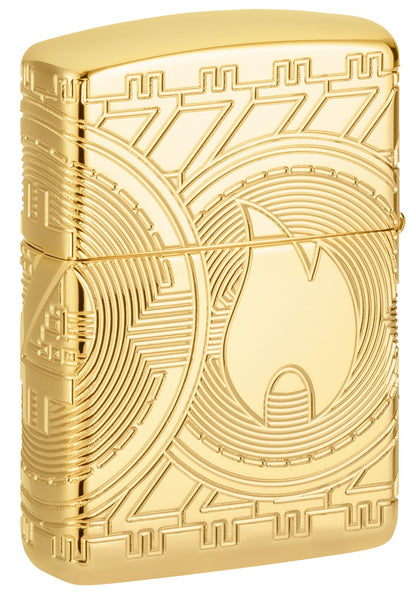 Zippo Currency Design Armor® High Polish Gold Windproof Lighter
