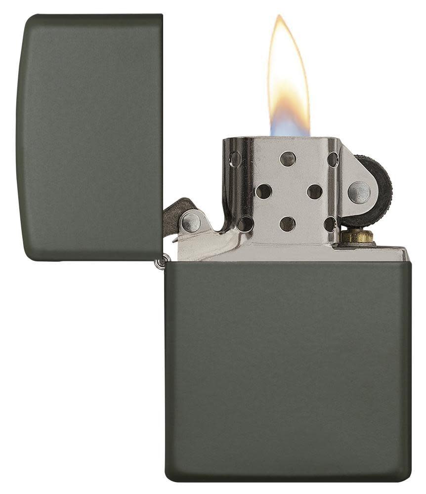 Zippo Classic Green Matte Windproof Lighter