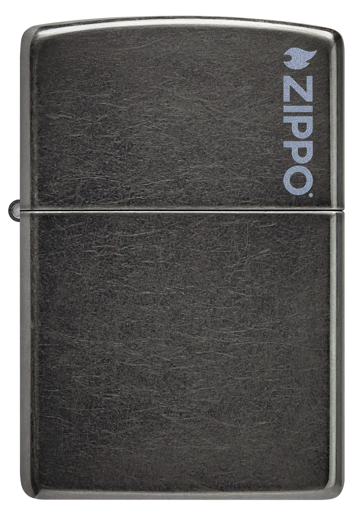Zippo Classic Grey Logo Windproof Lighter