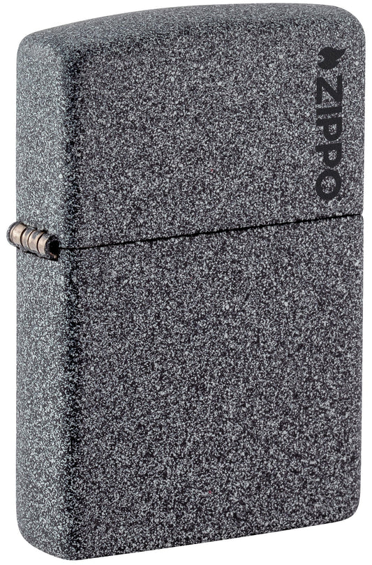 Zippo Classic Iron Stone Logo Windproof Lighter