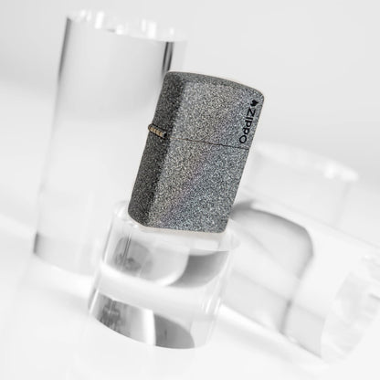 Zippo Classic Iron Stone Logo Windproof Lighter