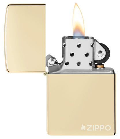 Zippo Classic Champagne Logo Windproof Lighter