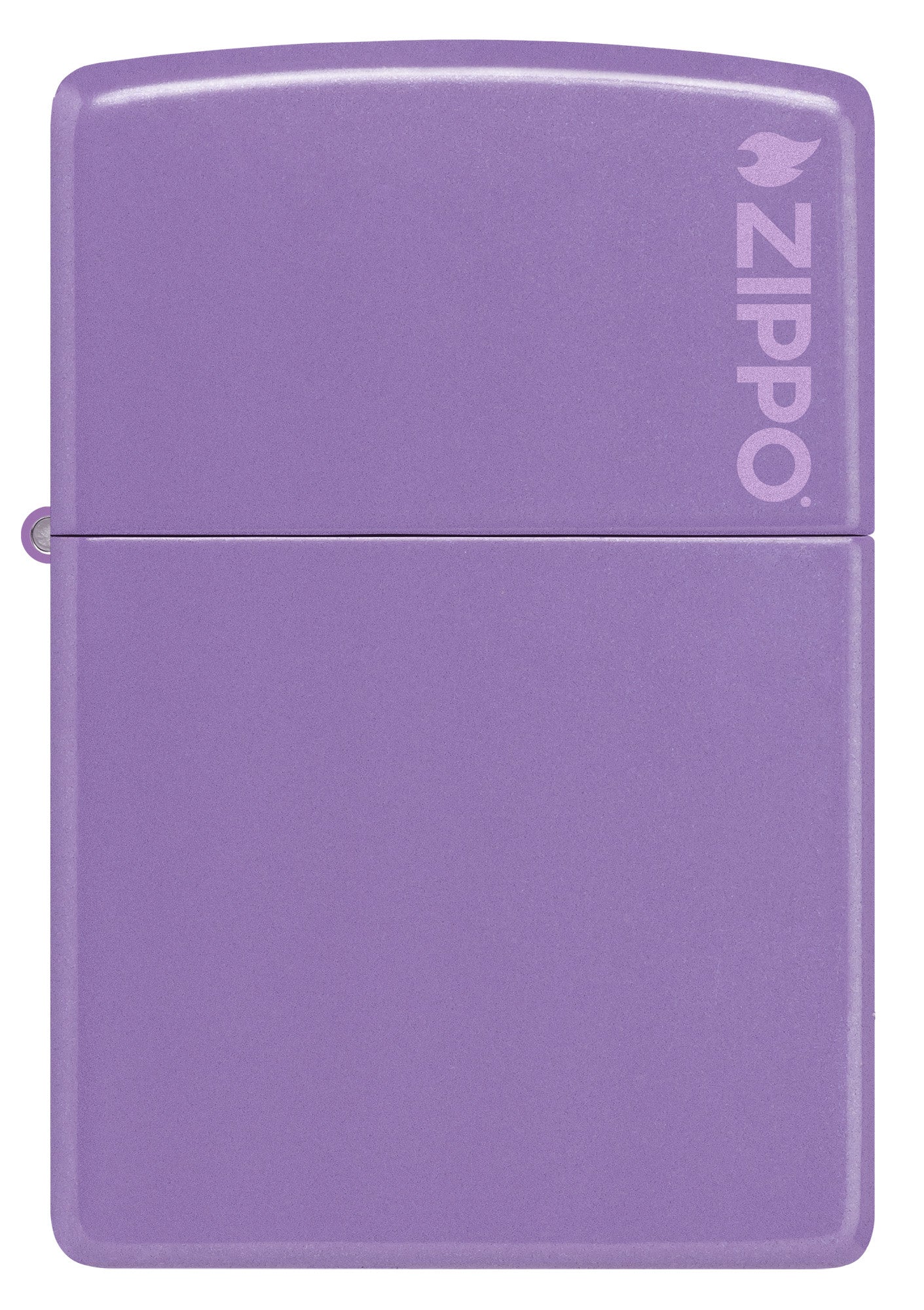 Zippo Classic Smoky Lavender Logo Windproof Lighter