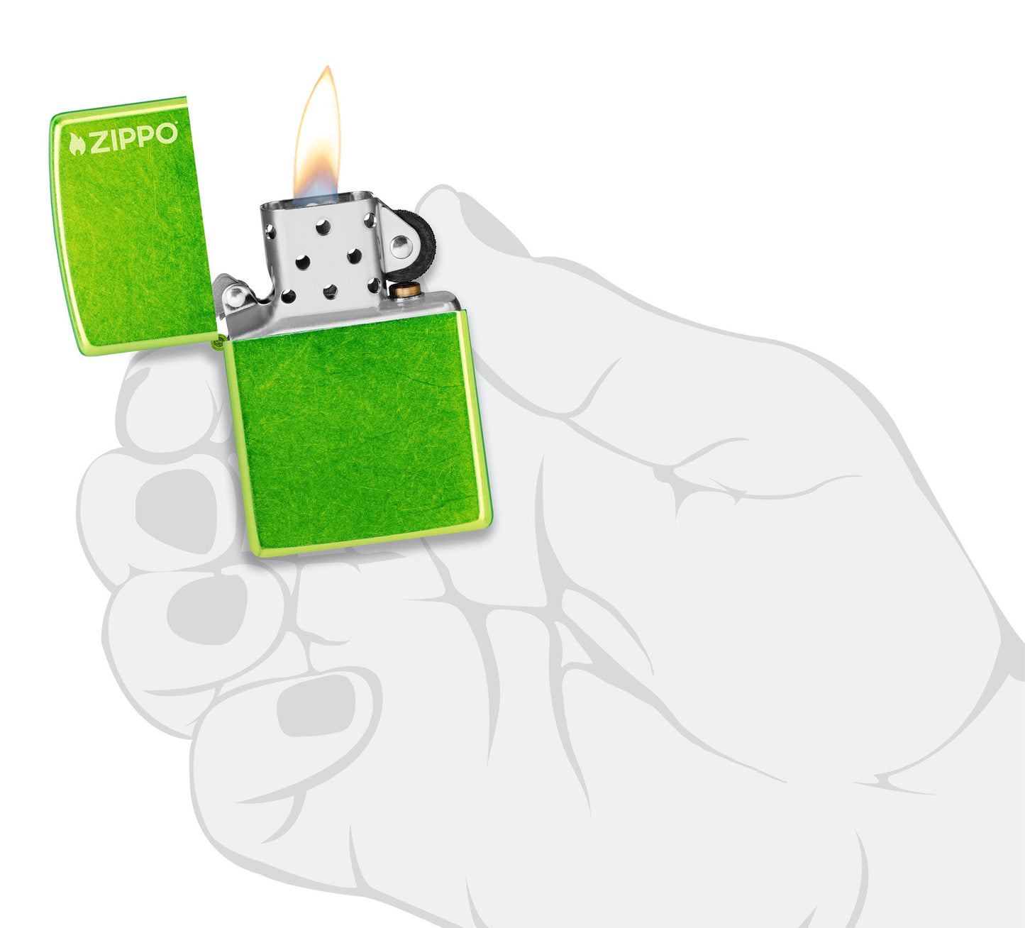Zippo Classic Lurid Logo Windproof Lighter