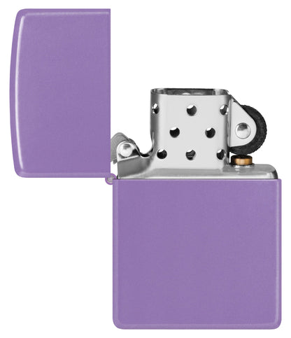 Zippo Classic Smokey Lavender Windproof Lighter