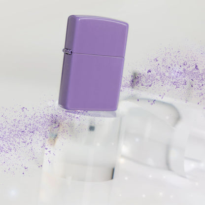 Zippo Classic Smokey Lavender Windproof Lighter