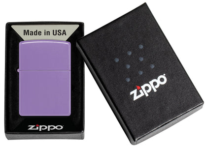 Zippo Classic Smokey Lavender Windproof Lighter