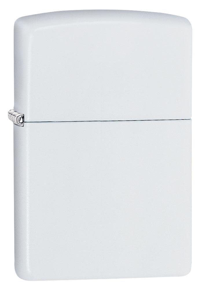 Zippo Classic White Matte Windproof Lighter - Pipe Insert