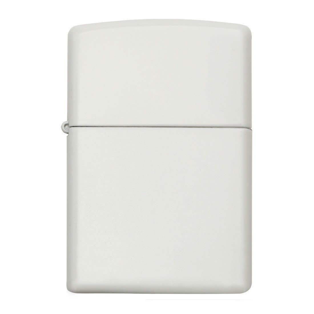 Zippo Classic White Matte Windproof Lighter - Pipe Insert