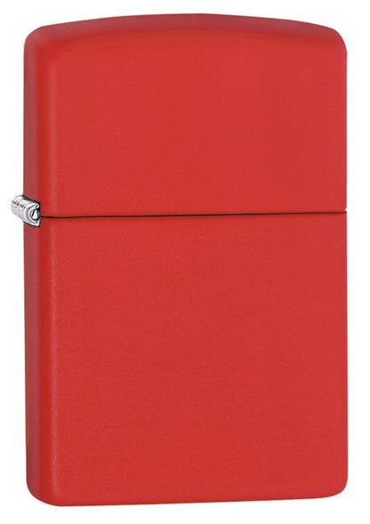 Zippo Classic Red Matte Windproof Lighter - Pipe Insert