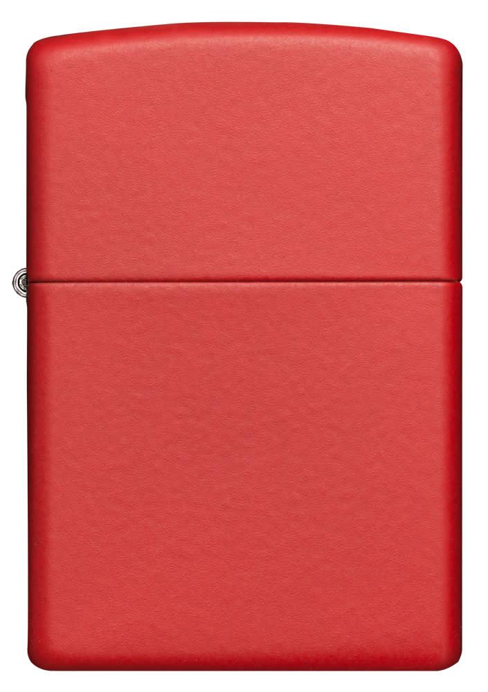 Zippo Classic Red Matte Windproof Lighter - Pipe Insert