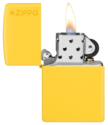 Zippo Classic Sunflower Logo Windproof Lighter