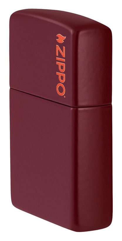 Zippo Classic Merlot Logo Windproof Lighter