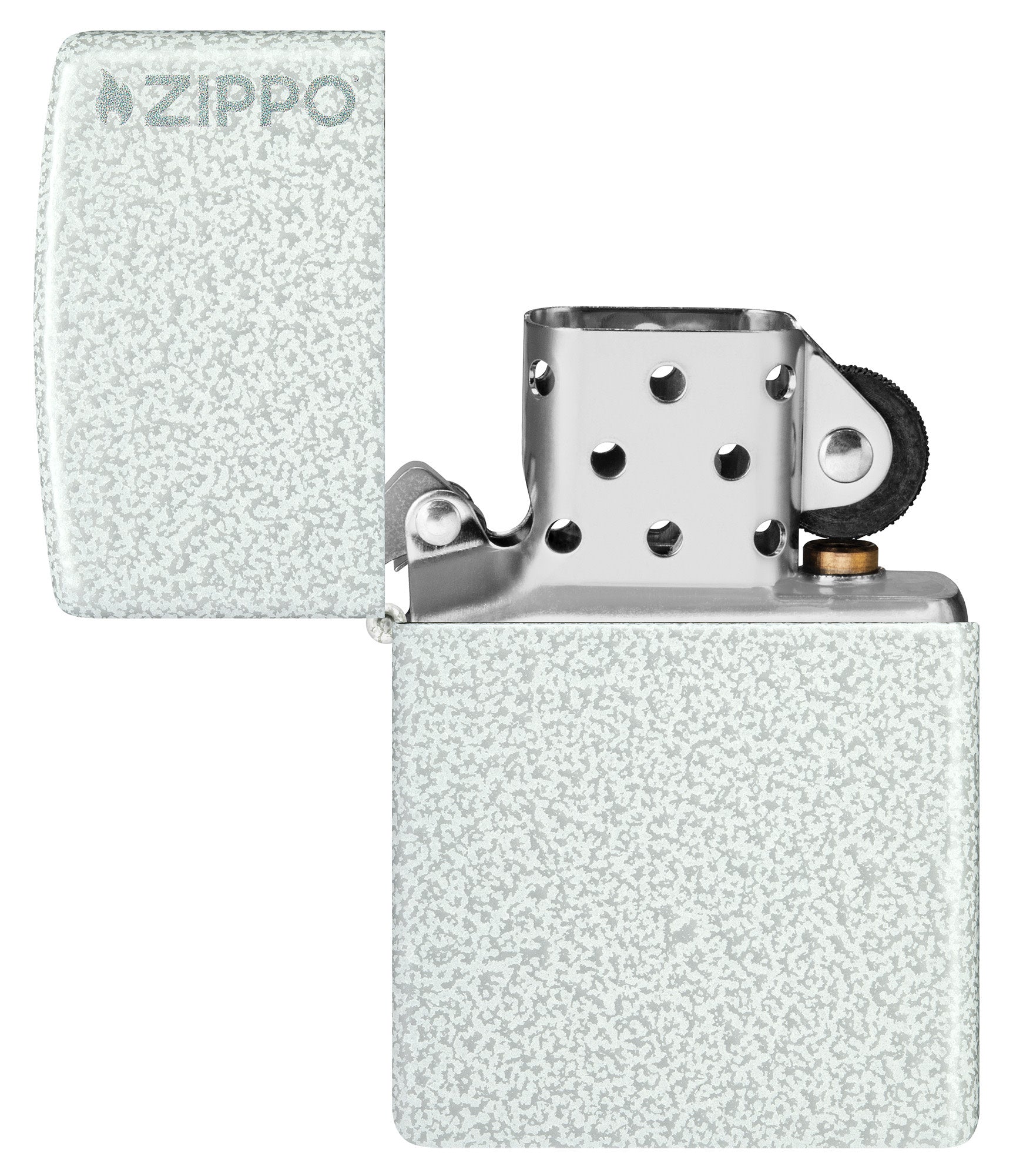 Zippo Classic Glacier Logo Windproof Lighter
