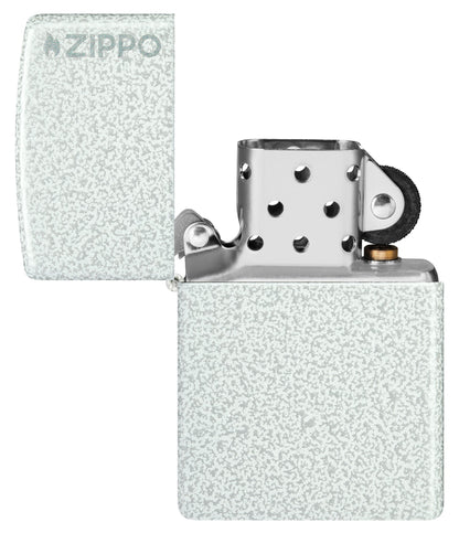 Zippo Classic Glacier Logo Windproof Lighter