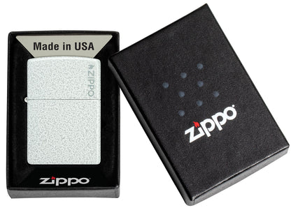 Zippo Classic Glacier Logo Windproof Lighter