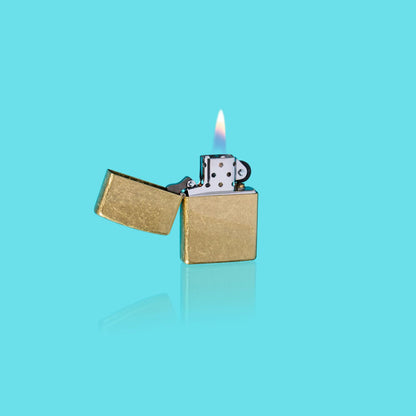Zippo Street Brass Classic Windproof Lighter